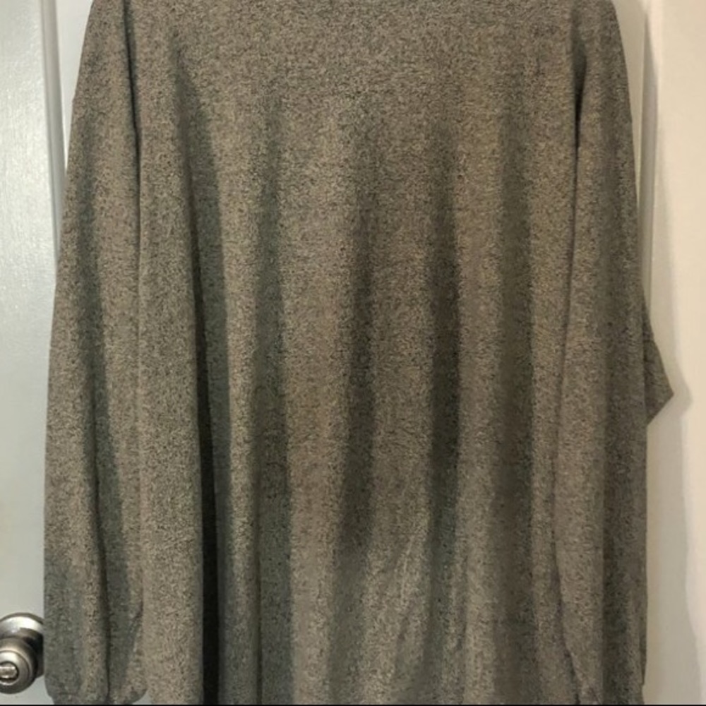 grey sweater